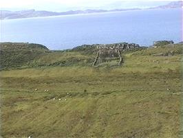 The abandoned settlement of Lonbain, 8.6 miles from Camustiel